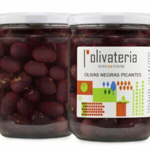 ACEITUNAS NEGRAS PICANTES 225gr.